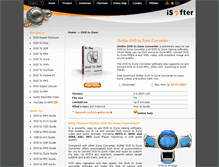 Tablet Screenshot of dvdtozune.isofter.com